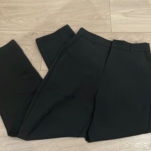 NWT. Mafalda Black Straight Leg Pants - S / Black